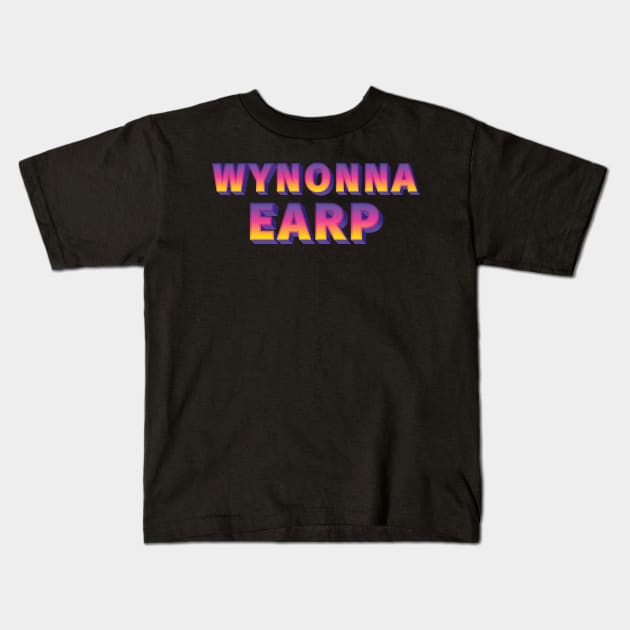 Wynonna Earp Kids T-Shirt by Sthickers